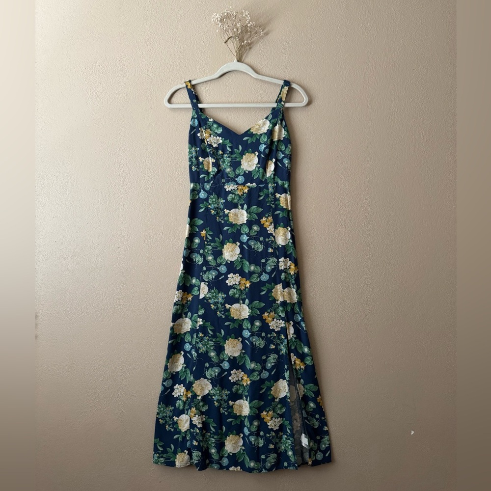 Old Navy | Floral Print Midi Dress | Size Small